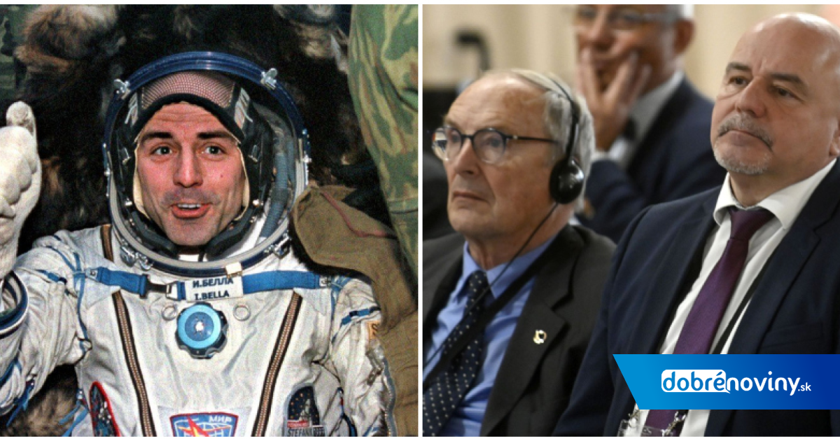 Ils ont volé ensemble dans l’espace.  Ivan Bella a rencontré son collègue français pour la première fois après 24 ans