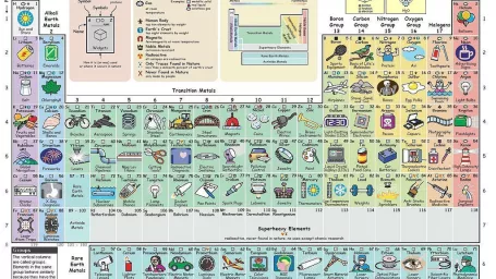 Interaktívna periodická tabuľka prvkov.