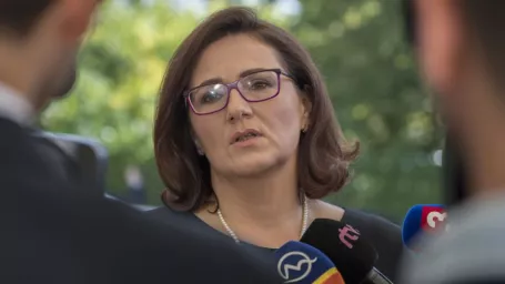 Na snímke nová ministerka školstva, vedy, výskumu a športu SR Martina Lubyová. 