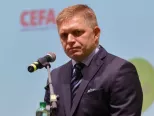 Na snímke predseda vlády Robert Fico.