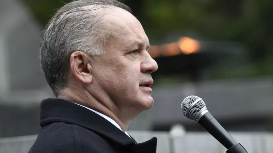 Na snímke prezident SR Andrej Kiska.