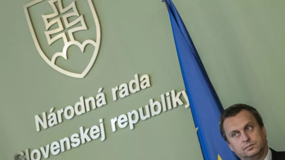 Na snímke predseda Národnej rady SR Andrej Danko. 