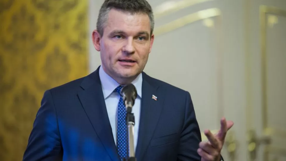 Na snímke podpredseda vlády SR pre investície a informatizáciu Peter Pellegrini 