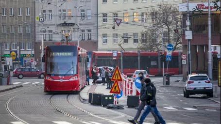 Súčasná podoba Kamenného námestia.