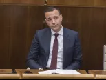 Na archívnej snímke minister zdravotníctva SR Tomáš Drucker (nom. Smer-SD). 