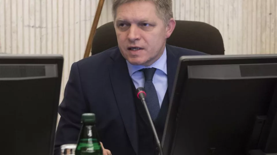 Na archívnej snímke predseda vlády SR Robert Fico.<br />n 