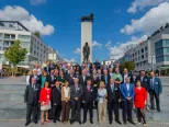 Na archívnej snímke spoločná fotografia účastníkov konferencie  Európskej aliancie tlačových agentúr, ktorú zorganizovala TASR.