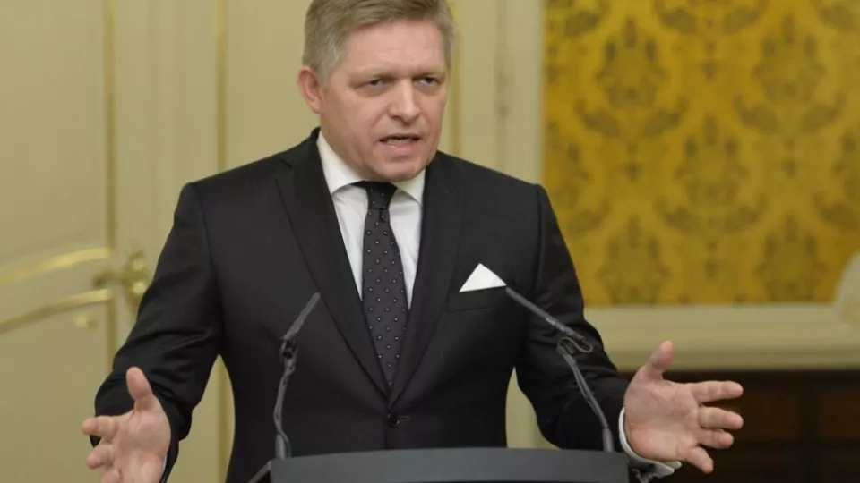 Predseda vlády SR Robert Fico.