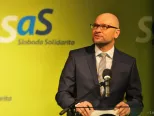 Na archívnej snímke predseda strany Sloboda a solidarita (SaS) Richard Sulík.