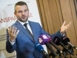 Na archívnej snímke podpredseda vlády SR pre investície a informatizáciu Peter Pellegrini.