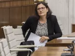 Na snímke ministerka školstva, vedy, výskumu a športu SR Martina Lubyová.