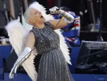 Speváčka Annie Lennox, archívna snímka.