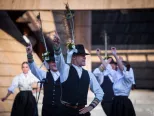 Na archívnej snímke vystúpenie folklórneho súboru Urpín.