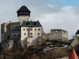 Trenčiansky hrad, archívna snímka.