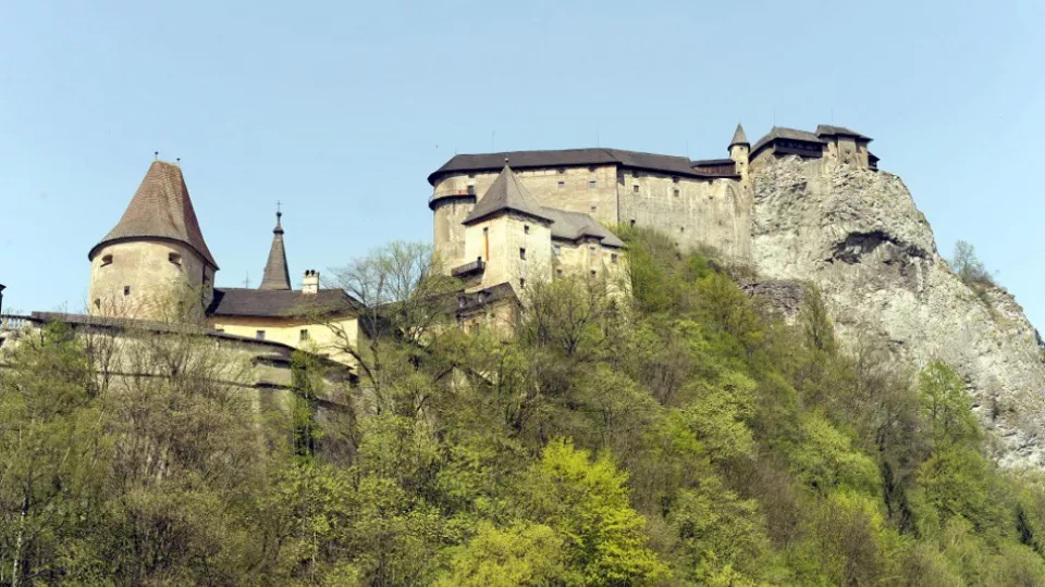 Oravský hrad, archívna snímka.