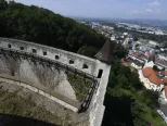 Trenčiansky hrad na archívnej snímke.