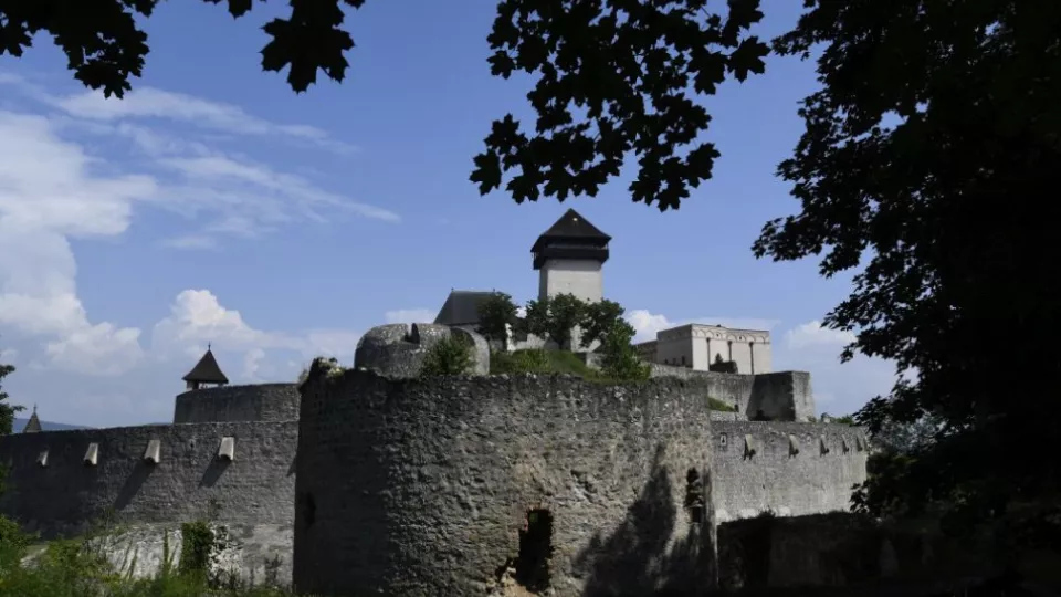 Trenčiansky hrad, ilustračná snímka.