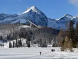 Štrbské pleso, archívna snímka.