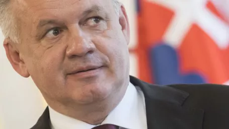 Na snímke slovenský prezident Andrej Kiska. 