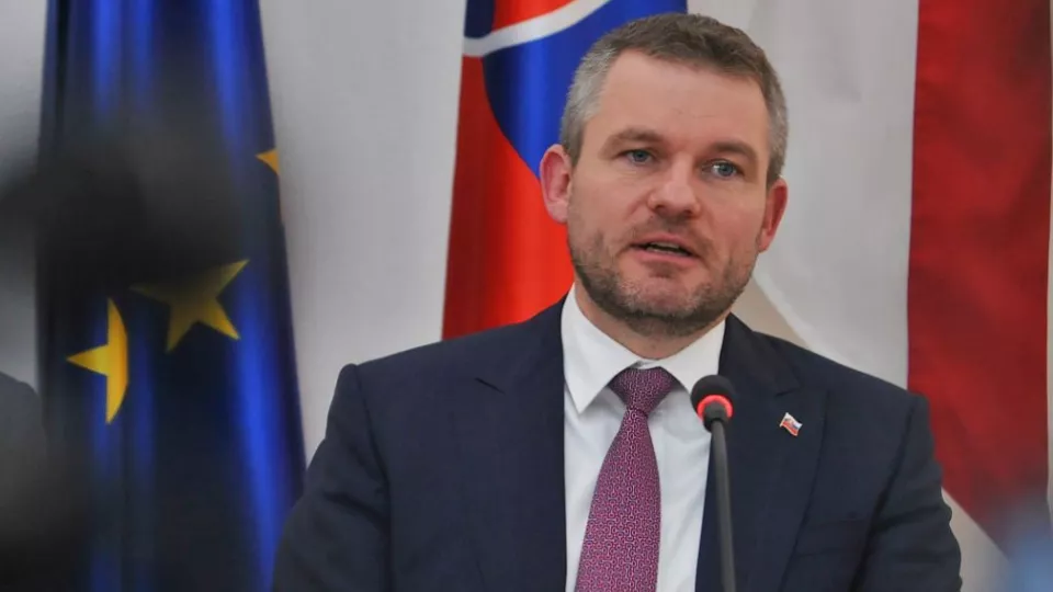 Na archívnej snímke Peter Pellegrini. 