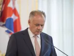 Na archívnej snímke prezident SR Andrej Kiska.