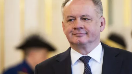 Na archívnej snímke prezident SR Andrej Kiska. 