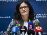 Na archívnej snímke ministerka školstva, vedy, výskumu a športu SR Martina Lubyová.