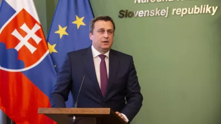 Na archívnej snímke predseda NR SR Andrej Danko.