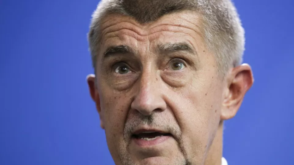 Na archívnej snímke český premiér Andrej Babiš.