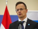 Na snímke minister zahraničných vecí Maďarskej republiky Péter Szijjártó.