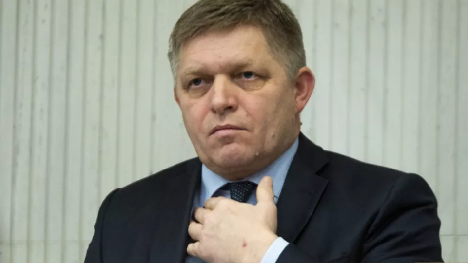 Na archívnej snímke Robert Fico (Smer-SD).