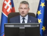 Na snímke predseda vlády SR Peter Pellegrini počas 161. schôdze vlády SR 19. júna 2019 v Bratislave.