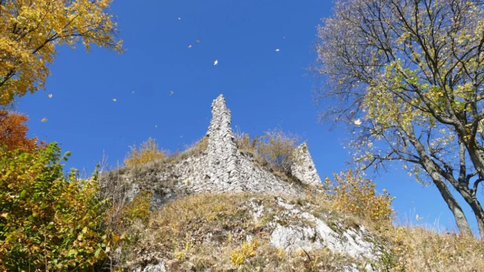 Na archívnej snímke Znievsky hrad v Kláštore pod Znievom.