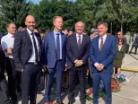 Zľava: Michal Truban, Miroslav Beblavý, Andrej Kiska a Alojz Hlina