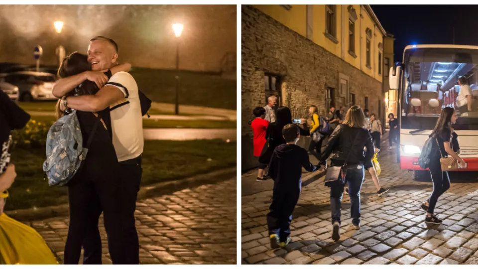 Trnavskí zboristi sa zvítali so svojimi rodinami.