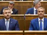 Zľava: Peter Pellegrini a Richard Raši