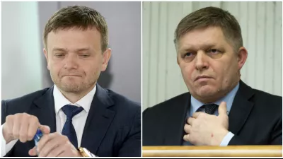 Jaroslav Haščák a Robert Fico