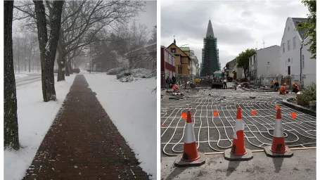 V zime majú Islanďania uľahčenú prácu.