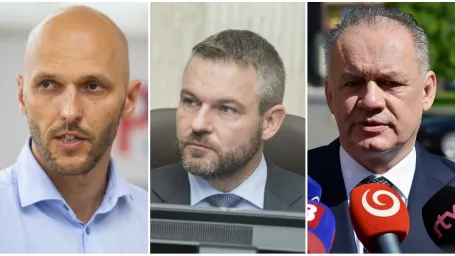 Michal Truban, Peter Pellegrini a Andrej Kiska