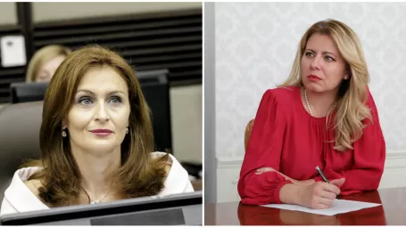 Andrea Kalavská a Zuzana Čaputová