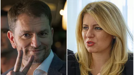 Igor Matovič a Zuzana Čaputová