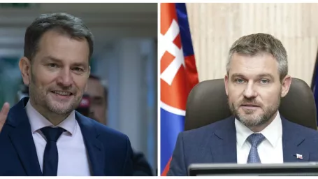 Igor Matovič a Peter Pellegrini