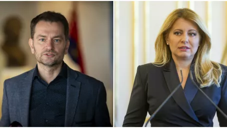 Igor Matovič a Zuzana Čaputová