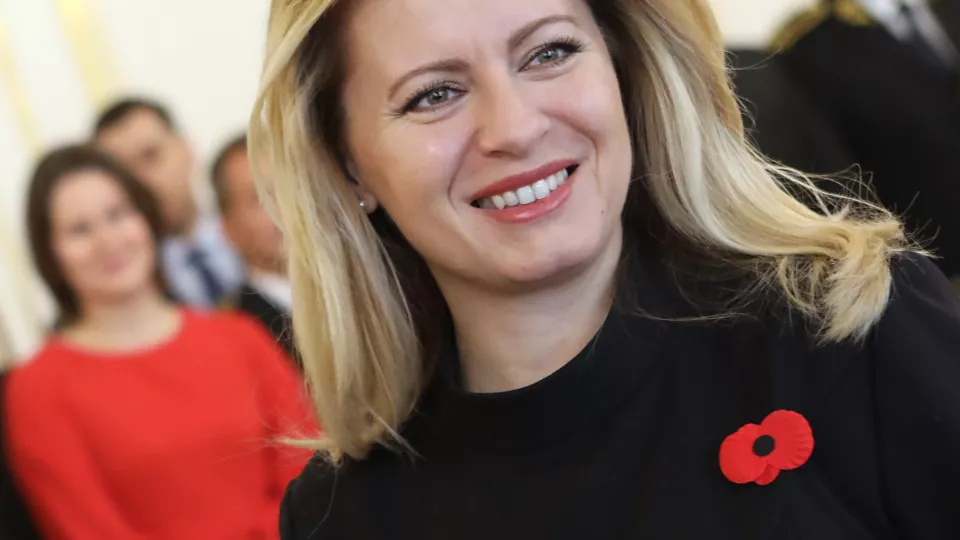 Prezidentka Zuzana Čaputová.