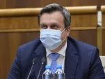 Na snímke odchádzajúci predseda parlamentu Andrej Danko (SNS)