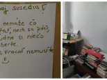 Jozef daroval veci, ktoré už nepotreboval