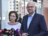 Anna Zemanová a Richard Sulík