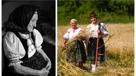 Starí ľudia sú podľa fotografa ošľahaní životom.