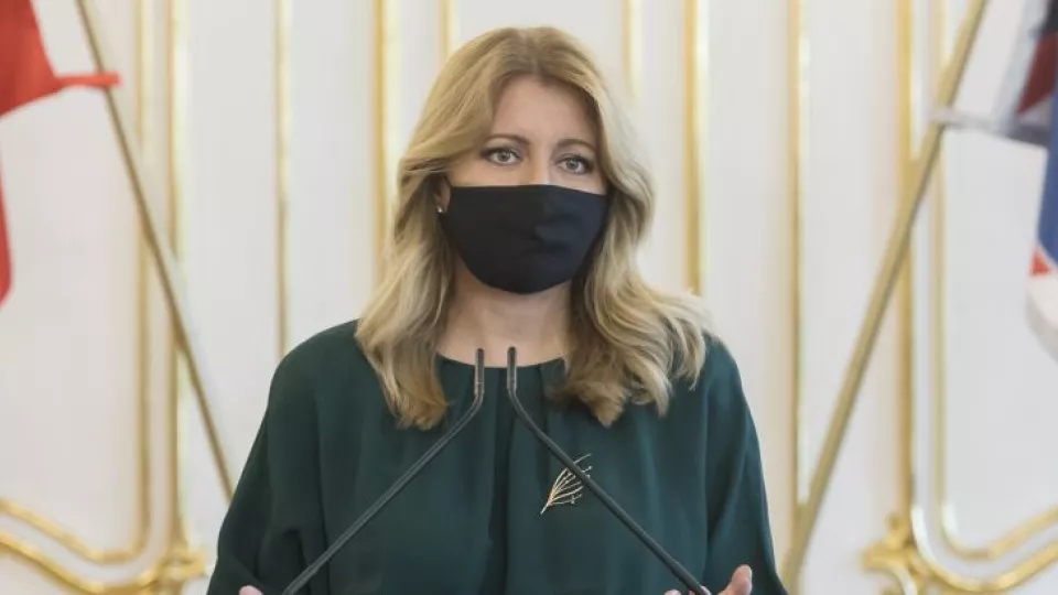 Na snímke prezidentka SR Zuzana Čaputová