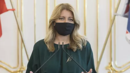 Na snímke prezidentka SR Zuzana Čaputová